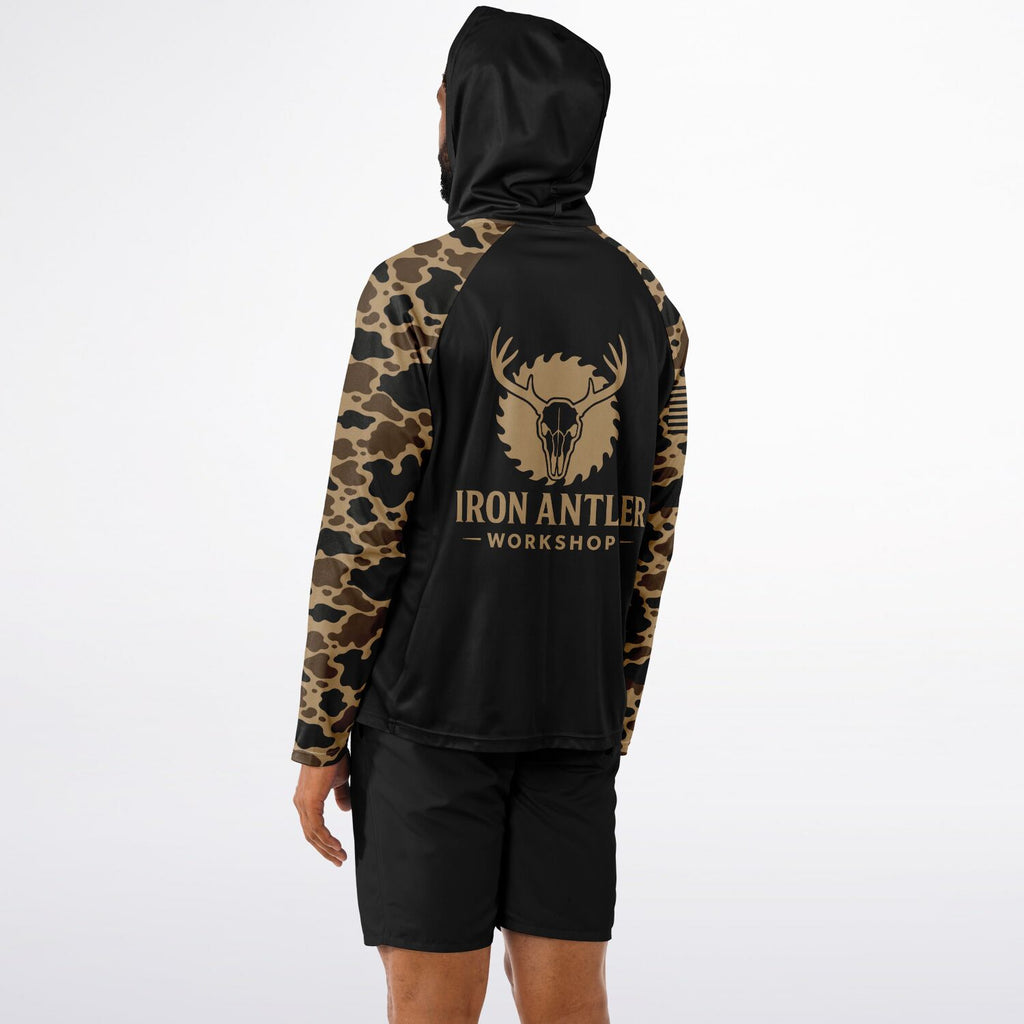 Men's UPF 40+ Performance Sun Hoodie | Iron Antler
