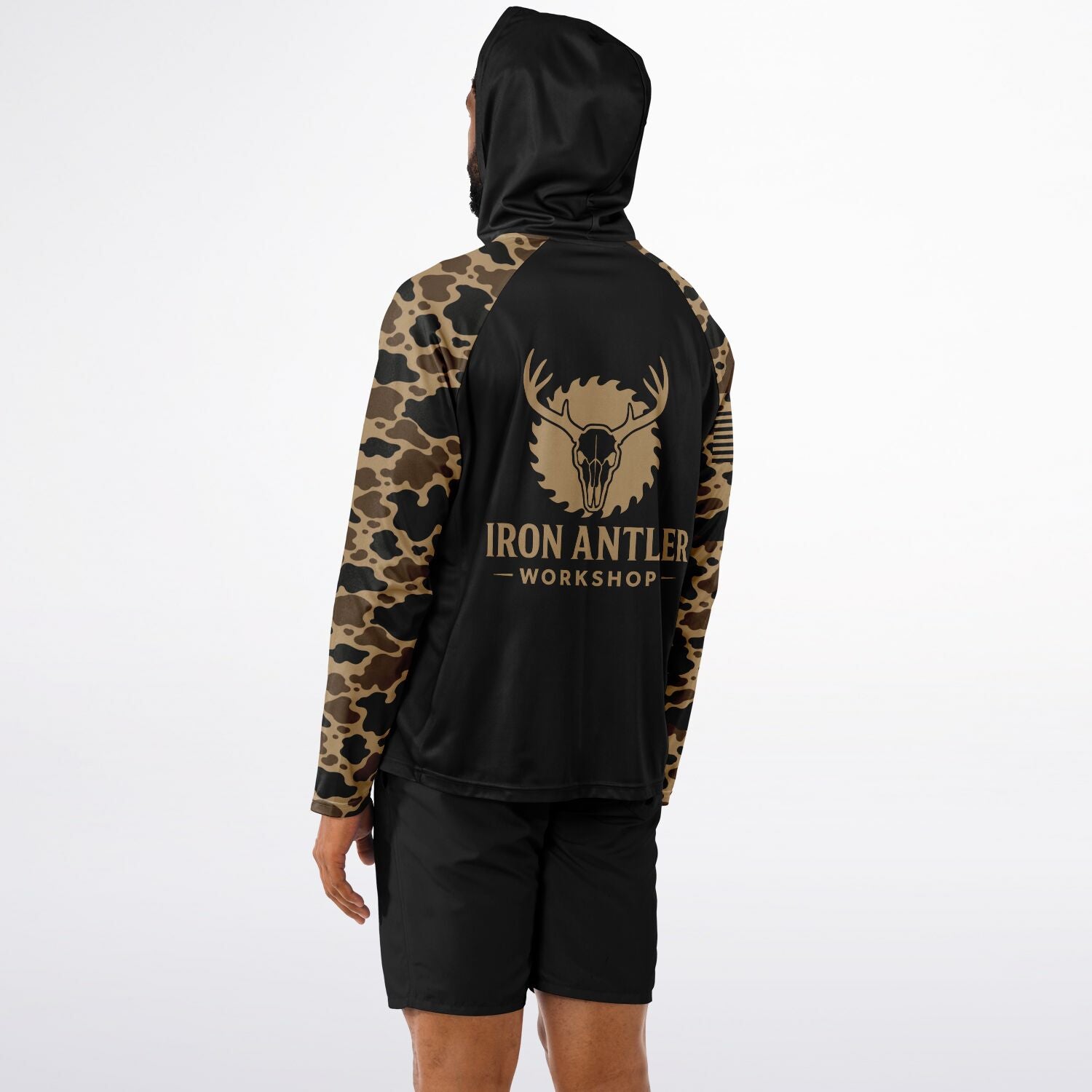 Men's UPF 40+ Performance Sun Hoodie | Iron Antler