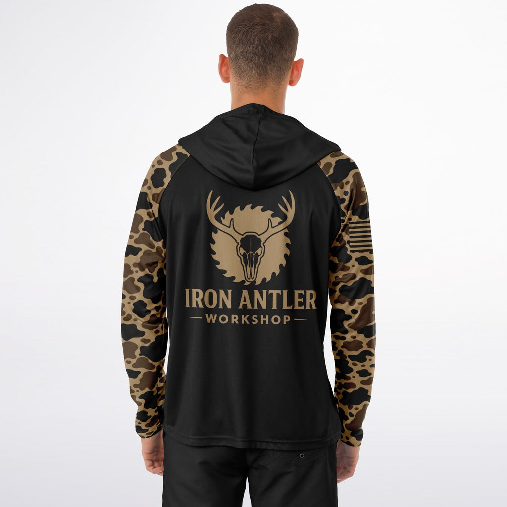 Men's UPF 40+ Performance Sun Hoodie | Iron Antler