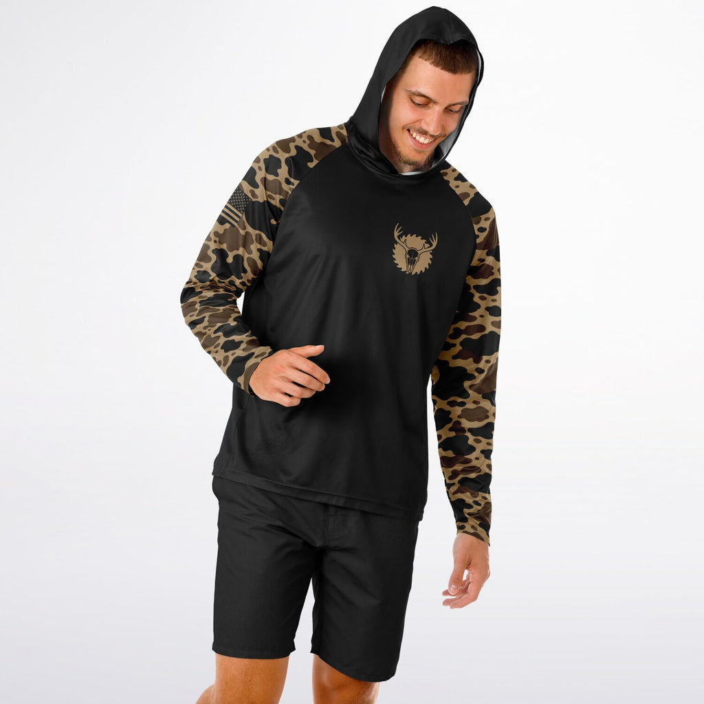 Men's UPF 40+ Performance Sun Hoodie | Iron Antler