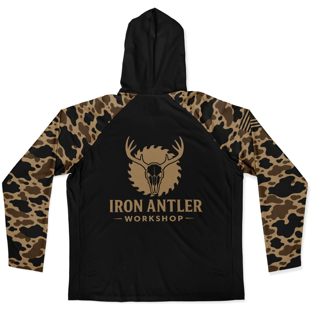 Men's UPF 40+ Performance Sun Hoodie | Iron Antler