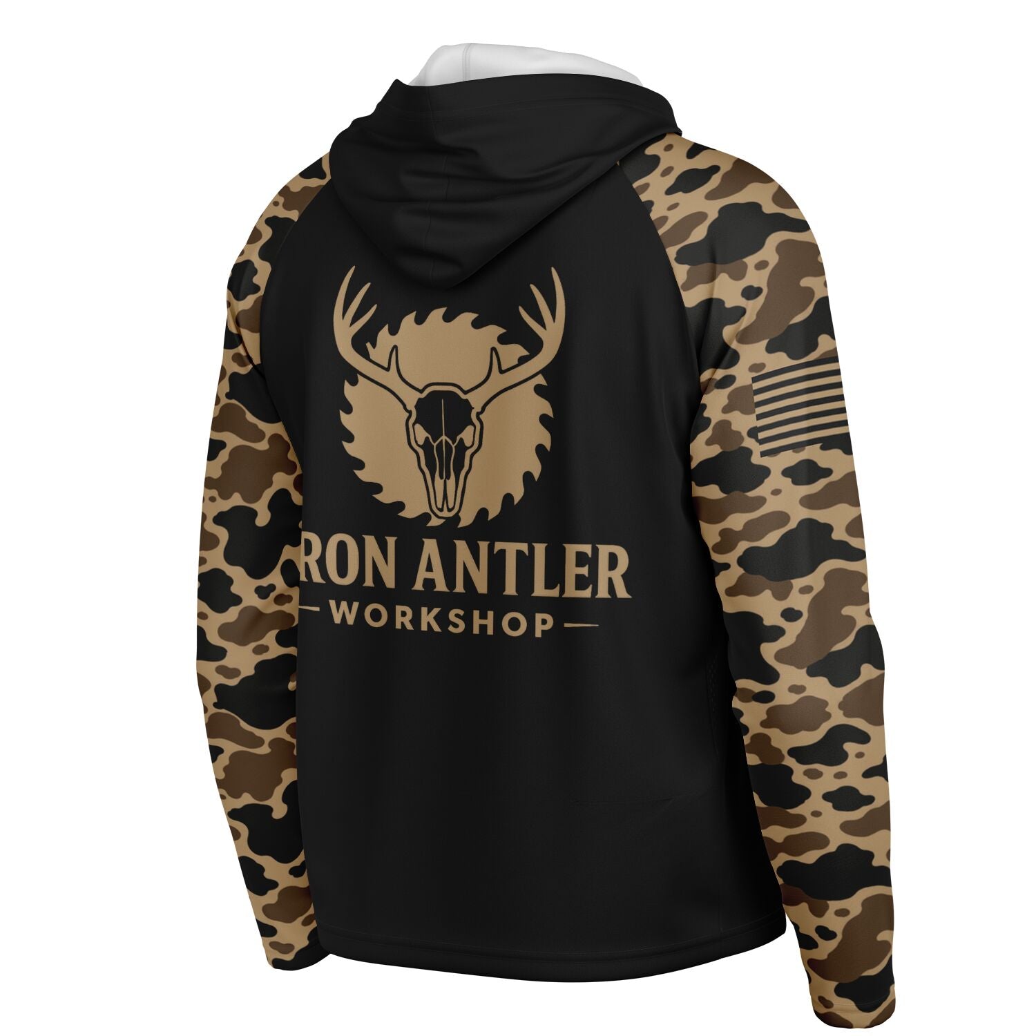 Men's UPF 40+ Performance Sun Hoodie | Iron Antler