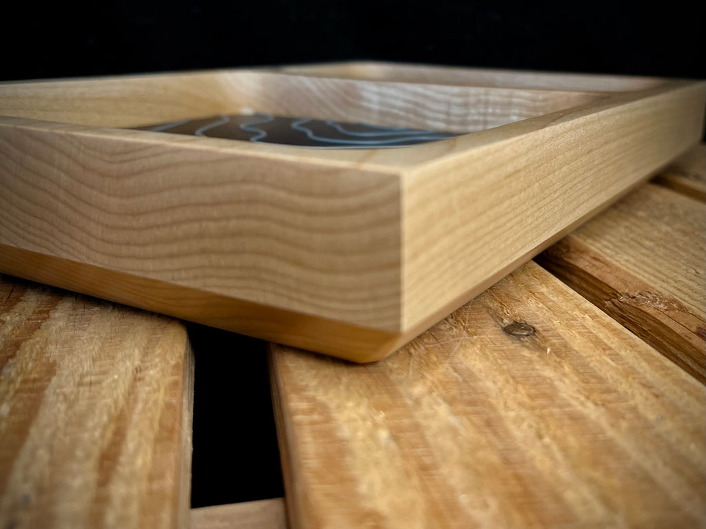 Maple EDC Valet Tray | Handcrafted Wooden Organizer