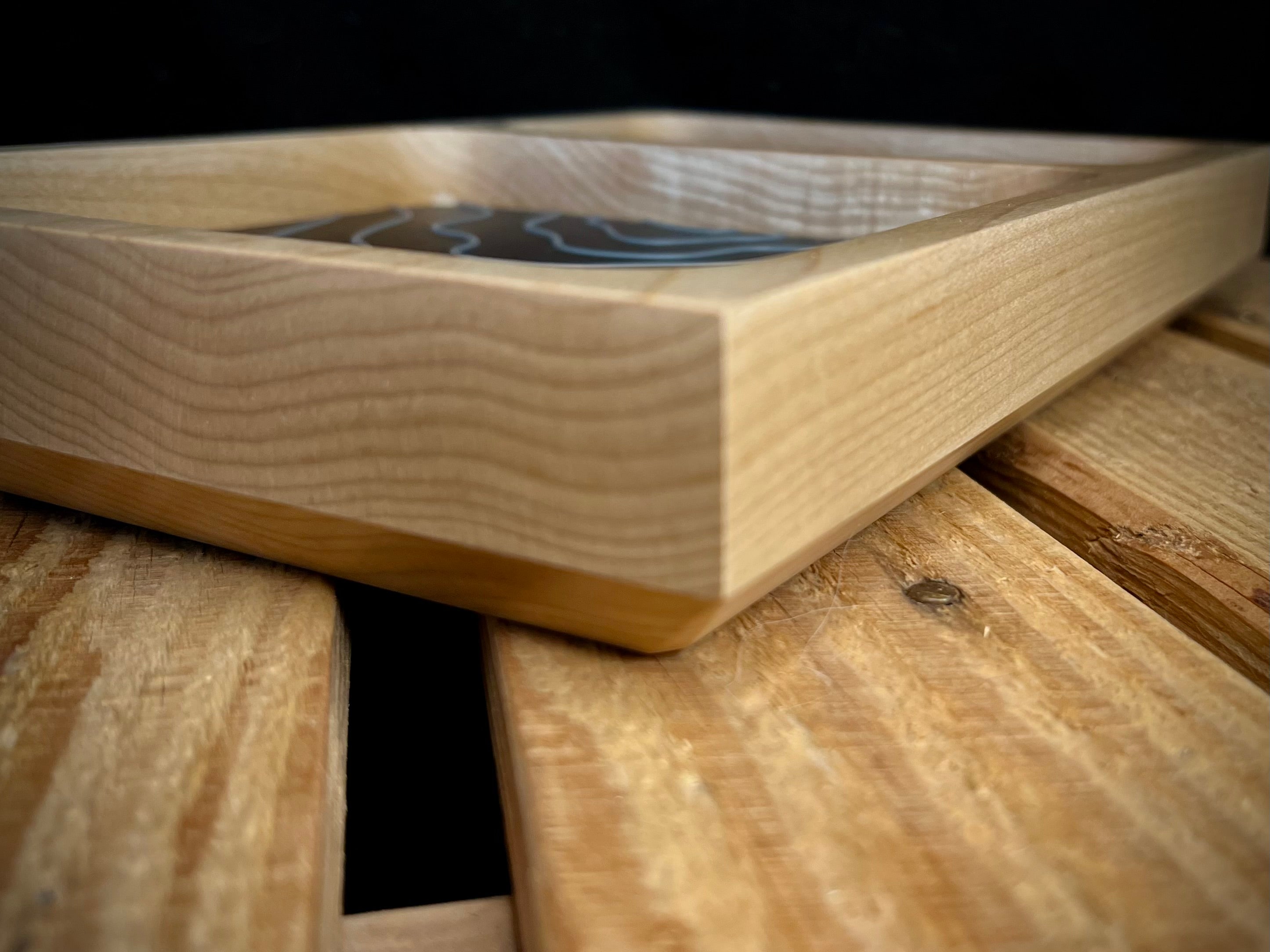Maple EDC Valet Tray | Handcrafted Wooden Organizer